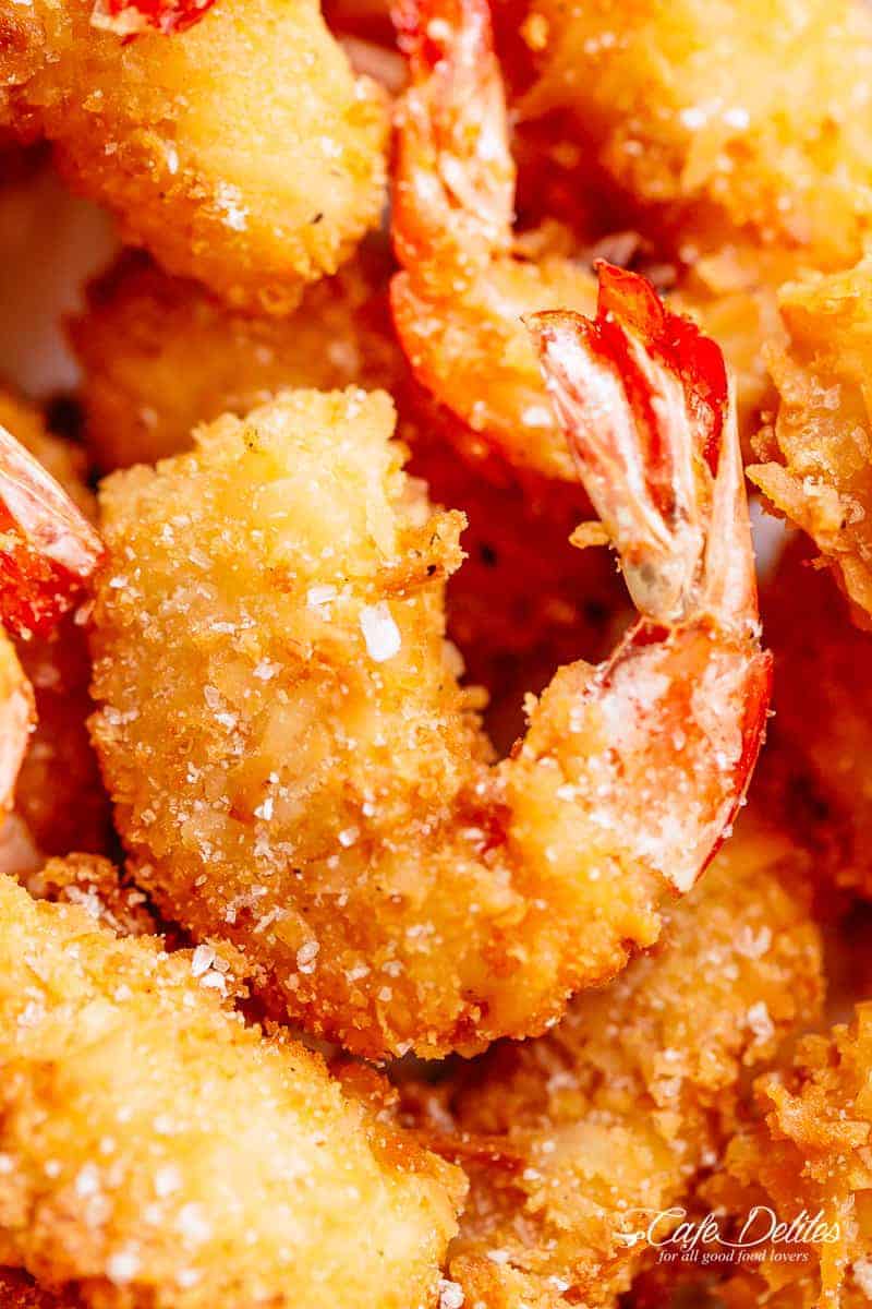Crispy Oven-Fried Beer Battered Shrimp: No Deep Frying